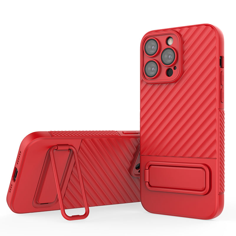 For iPhone 13 Pro 6.1 inch Soft TPU Phone Case Rugged Protective Kickstand Cover with Camera Lens Protector For iPhone 13 Pro 6.1 inch Soft TPU Phone Case Rugged Protective Kickstand Cover with Camera Lens Protector